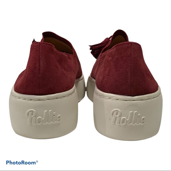NEW Rollie Nation Suede Tassel Slip On Sneakers 6 - Picture 8 of 15